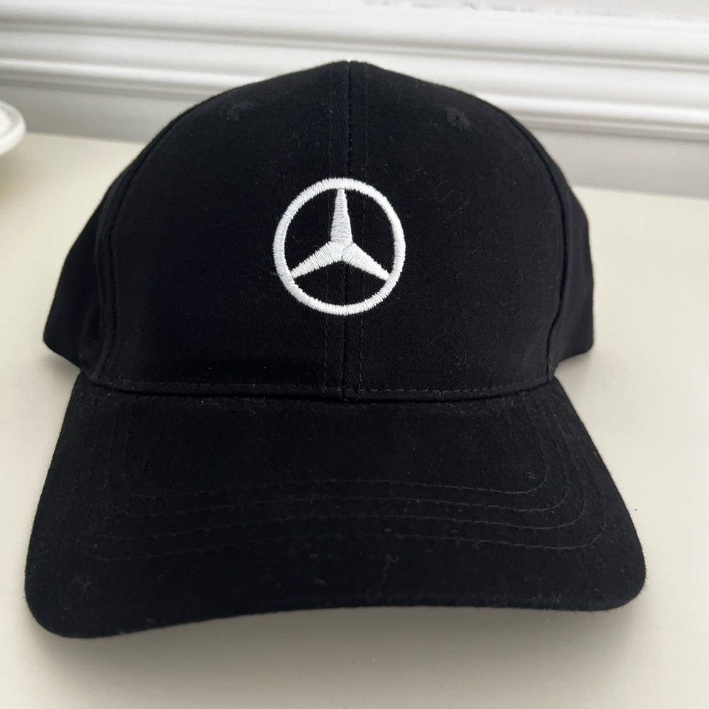 Mercedes Benz Black Baseball Cap